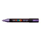 UNI Dekormarker, 1,8-2,5 mm, UNI "Posca PC-5M", metállila