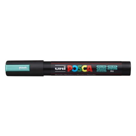 UNI Dekormarker, 1,8-2,5 mm, UNI "Posca PC-5M", metálzöld