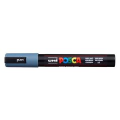   UNI Dekormarker, 1,8-2,5 mm, UNI "Posca PC-5M", palaszürke