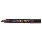 UNI Dekormarker, 1,8-2,5 mm, UNI "Posca PC-5M", sötétbarna