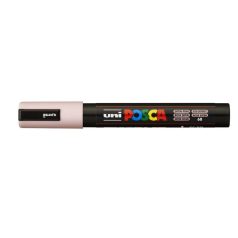   UNI Dekormarker, 1,8-2,5 mm, UNI "Posca PC-5M", szatén rózsaszín
