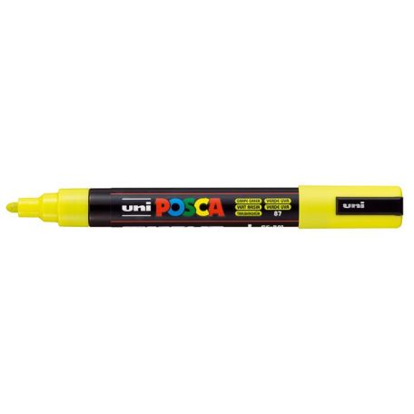 UNI Dekormarker, 1,8-2,5 mm, UNI "Posca PC-5M", szőlőzöld