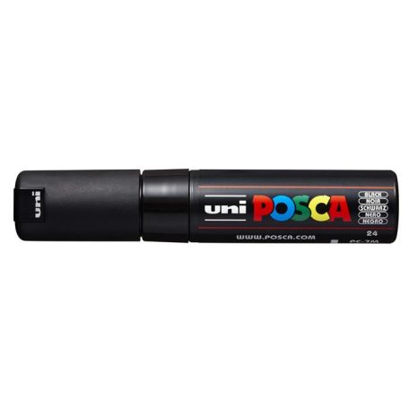 UNI Dekormarker, 4,5-5,5 mm, UNI "Posca PC-7M", fekete