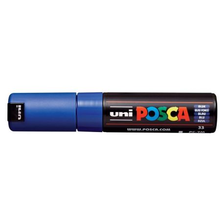 UNI Dekormarker, 4,5-5,5 mm, UNI "Posca PC-7M", kék