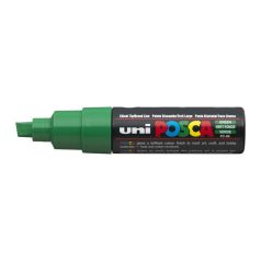   UNI Dekormarker, 8 mm, vágott, UNI "Posca PC-8K", zöld