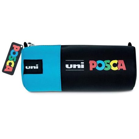 UNI Tolltartó, henger alakú, UNI "Posca", kék