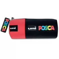 UNI Tolltartó, henger alakú, UNI "Posca", piros