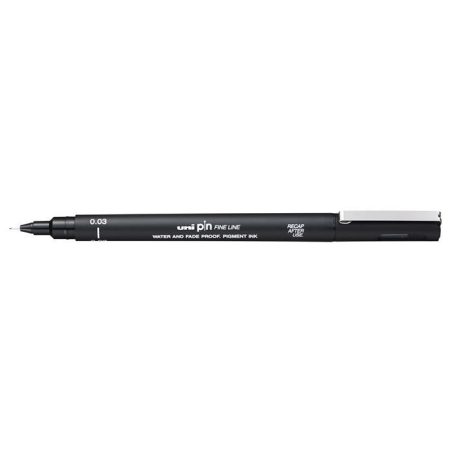 UNI Rajzmarker, 0,03 mm, UNI PIN, fekete