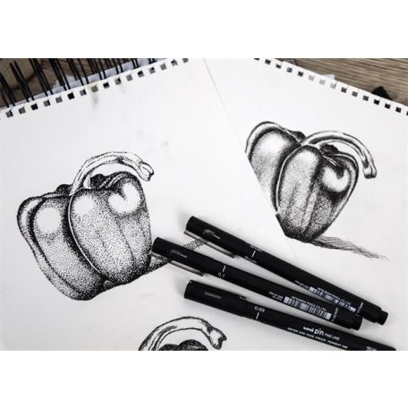 UNI Rajzmarker, 0,03 mm, UNI PIN, fekete