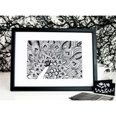 UNI Rajzmarker, 0,2 mm, UNI PIN, fekete