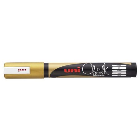 UNI Krétamarker, 1,8-2,5 mm, UNI "PWE-5M", arany