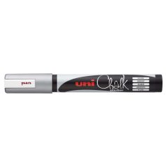 UNI Krétamarker, 1,8-2,5 mm, UNI "PWE-5M", ezüst