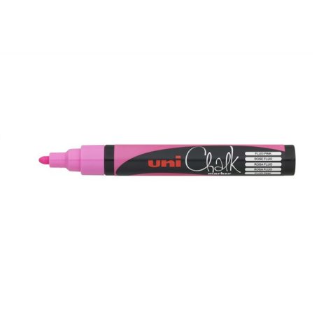 UNI Krétamarker, 1,8-2,5 mm, UNI "PWE-5M", fluor rózsaszín