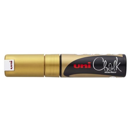 UNI Krétamarker, 8 mm, UNI "PWE-8K", arany