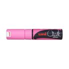 UNI Krétamarker, 8 mm, UNI "PWE-8K", fluor rózsaszín