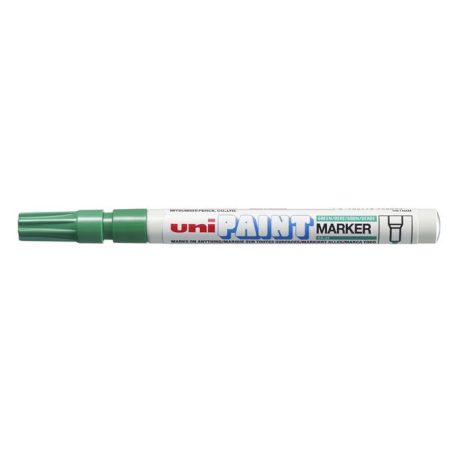 UNI Lakkmarker, 0,8-1,2 mm, UNI "PX-21", zöld