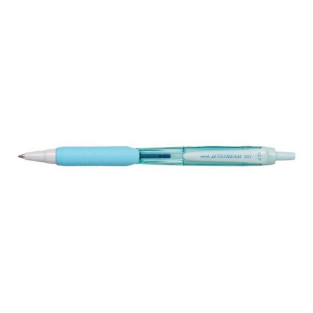 UNI Golyóstoll, 0,38 mm, nyomógombos, UNI "SXN-101FL ", égkék