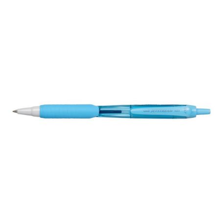 UNI Golyóstoll, 0,38 mm, nyomógombos, UNI "SXN-101FL ", vízkék