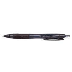   UNI Golyóstoll, 0,35 mm, nyomógombos, fekete tolltest, UNI "SXN-157S Jetstream Sport Eco", fekete