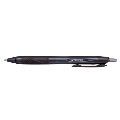 UNI Golyóstoll, 0,35 mm, nyomógombos, fekete tolltest, UNI "SXN-157S Jetstream Sport Eco", fekete