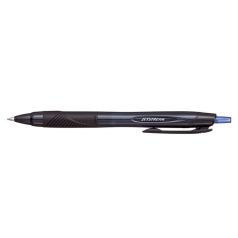   UNI Golyóstoll, 0,35 mm, nyomógombos, fekete tolltest, UNI "SXN-157S Jetstream Sport Eco", kék
