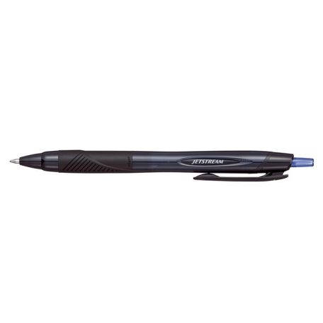 UNI Golyóstoll, 0,35 mm, nyomógombos, fekete tolltest, UNI "SXN-157S Jetstream Sport Eco", kék