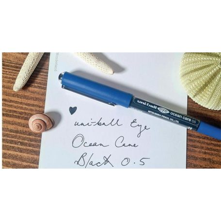 UNI Rollertoll, 0,3 mm, UNI "UB-150 Ocean Care", fekete