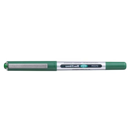 UNI Rollertoll, 0,3 mm, UNI "UB-150E Eye Micro Eco", zöld