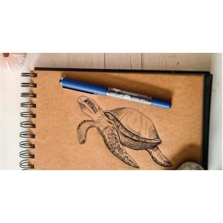 UNI Rollertoll, 0,5 mm, UNI "UB-157 Ocean Care", fekete