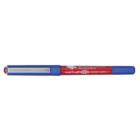 UNI Rollertoll, 0,5 mm, UNI "UB-157 Ocean Care", piros