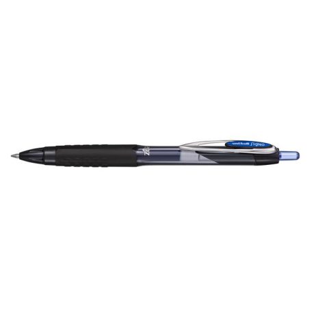 UNI Zseléstoll, 0,4 mm, nyomógombos, UNI "UMN-207E Signo", kék
