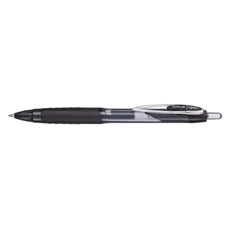 UNI Zseléstoll, 0,4 mm, nyomógombos, UNI "UMN-207E Signo", fekete