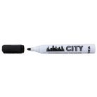 VICTORIA VISUAL Táblamarker készlet, 1-3 mm, kúpos, VICTORIA VISUAL "City", 4 különböző szín