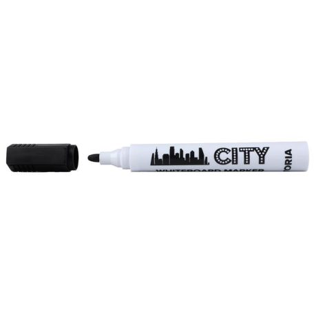 VICTORIA VISUAL Táblamarker készlet, 1-3 mm, kúpos, VICTORIA VISUAL "City", 4 különböző szín
