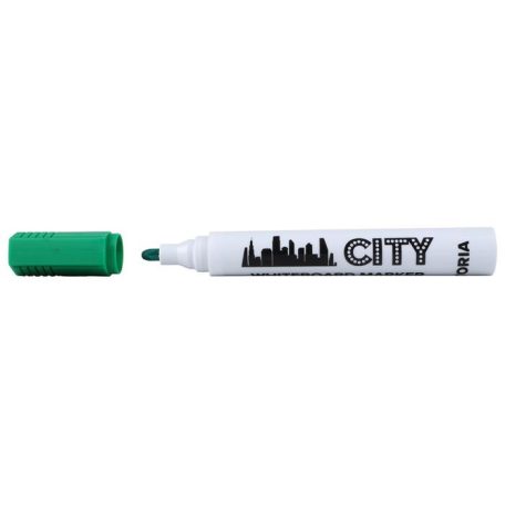 VICTORIA VISUAL Táblamarker készlet, 1-3 mm, kúpos, VICTORIA VISUAL "City", 4 különböző szín