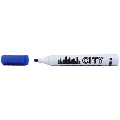 VICTORIA VISUAL Táblamarker készlet, 1-3 mm, kúpos, VICTORIA VISUAL "City", 4 különböző szín
