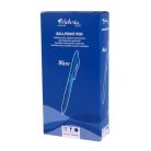 VICTORIA OFFICE Golyóstoll, 0,7 mm, nyomógombos, VICTORIA OFFICE, „Wave”, kék