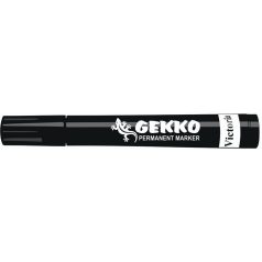   VICTORIA OFFICE Alkoholos marker, 1-3 mm, kúpos, VICTORIA OFFICE, "Gekko", fekete
