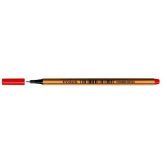   VICTORIA OFFICE Tűfilc, 0,4 mm, VICTORIA OFFICE,"Slim", piros