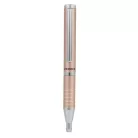 ZEBRA Golyóstoll, 0,24 mm, teleszkópos, rose gold színű tolltest, ZEBRA "SL-F1", kék
