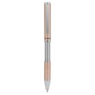 ZEBRA Golyóstoll, 0,24 mm, teleszkópos, rose gold színű tolltest, ZEBRA "SL-F1", kék