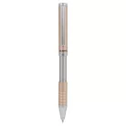 ZEBRA Golyóstoll, 0,24 mm, teleszkópos, rose gold színű tolltest, ZEBRA "SL-F1", kék