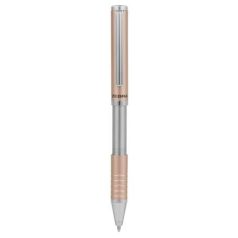   ZEBRA Golyóstoll, 0,24 mm, teleszkópos, rose gold színű tolltest, ZEBRA "SL-F1", kék