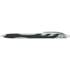   ZEBRA Golyóstoll, 0,27 mm, nyomógombos, ZEBRA "OLA", fekete