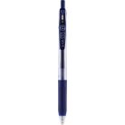 ZEBRA Zseléstoll, 0,33 mm, nyomógombos, ZEBRA "Sarasa Clip", kékesfekete