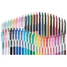 ZEBRA Zseléstoll, 0,33 mm, nyomógombos, ZEBRA "Sarasa Clip", kékesfekete