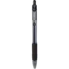   ZEBRA Golyóstoll, 0,27 mm, nyomógombos, ZEBRA "Z-Grip", fekete