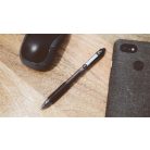 ZEBRA Golyóstoll, 0,27 mm, nyomógombos, ZEBRA "Z-Grip", fekete