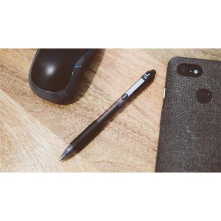 ZEBRA Golyóstoll, 0,27 mm, nyomógombos, ZEBRA "Z-Grip", fekete