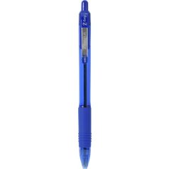   ZEBRA Golyóstoll, 0,27 mm, nyomógombos, ZEBRA "Z-Grip", kék